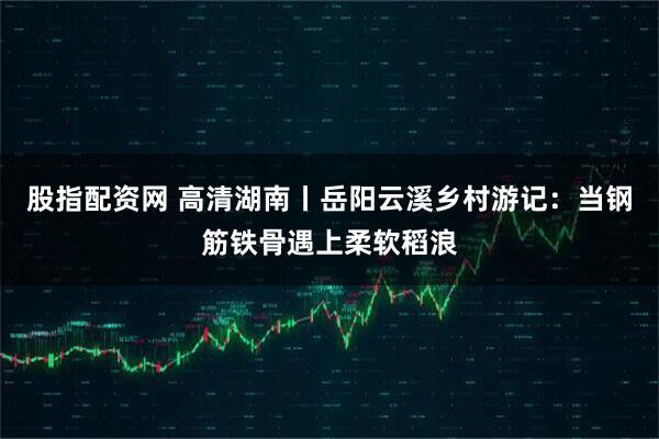股指配资网 高清湖南丨岳阳云溪乡村游记：当钢筋铁骨遇上柔软稻浪